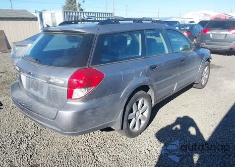 2008 Subaru Outback 2.5I/2.5I L.l. Bean Edition from USA, damaged, VIN 4S4BP61C487344753